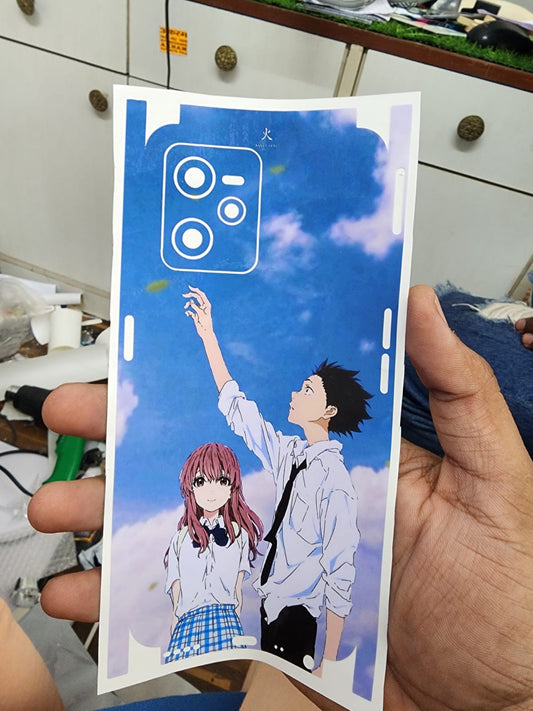 Silent Voice 2D Phone Skin – Fully Customizable Available