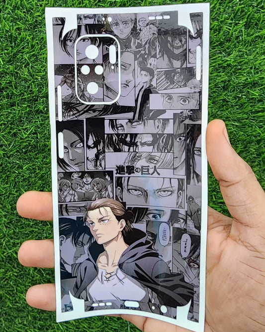 Aot Eren Yeager 2D Mobile SKIN