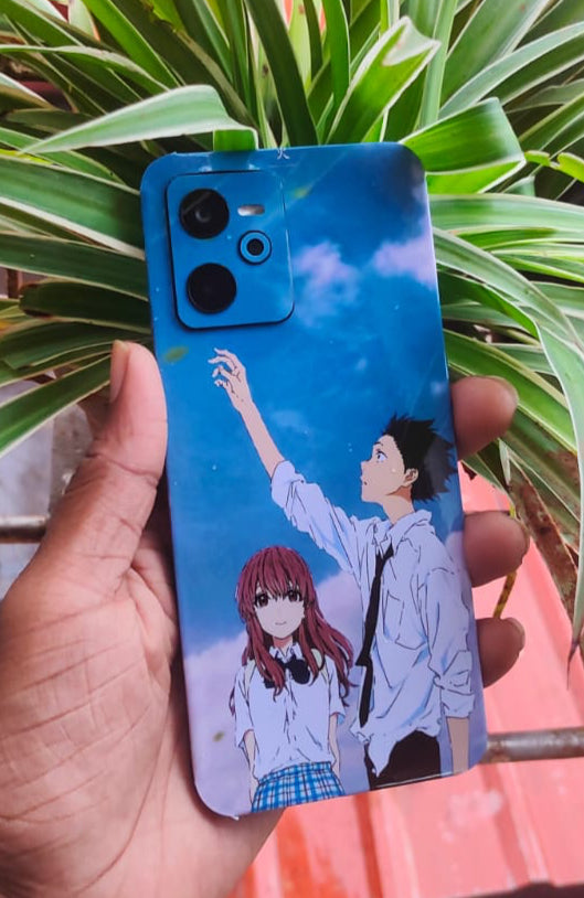 Silent Voice 2D Phone Skin – Fully Customizable Available