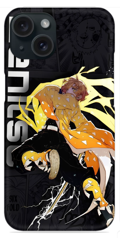 Zenitsu Demon Slayer Infinity Castle Hard Cover